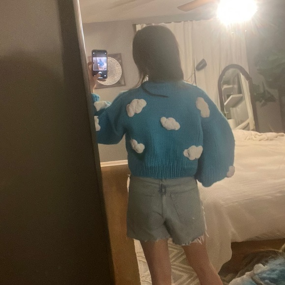 Myracle knit cropped cloud cardigan small - Picture 3 of 10